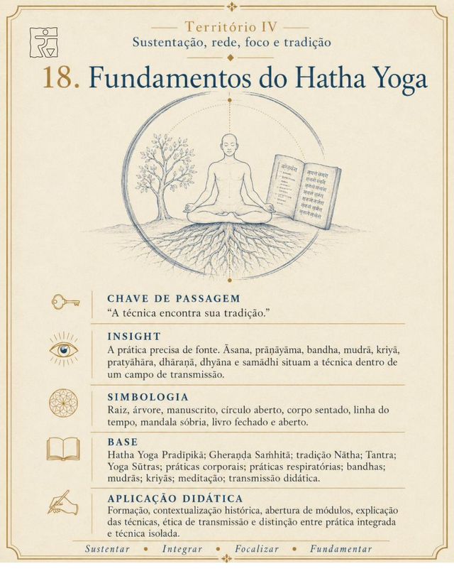 Card da imagem Fundamentos do Hatha Yoga